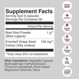 humanN SuperBeets Beet Root Capsules – 90 Count