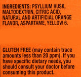 Metamucil Fiber Singles Smooth Texture Sugar Free Orange - 30 Packets