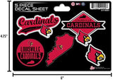 Rico Industries NFL 5-Pc Sticker Sheet