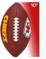 Franklin Sport NFL Team Football - Youth Junior Size Football for Kids - Official NFL Team Logo + Colors Youth Football - Kids NFL Fan Shop Football