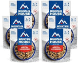 Mountain House Granola with Milk & Blueberries | Freeze Dried Backpacking & Camping Food | 6-Pack (0055450)