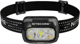 Nitecore NU30 500 Lumen LED Rechargeable Headlamp with White and Red Beams Sticker