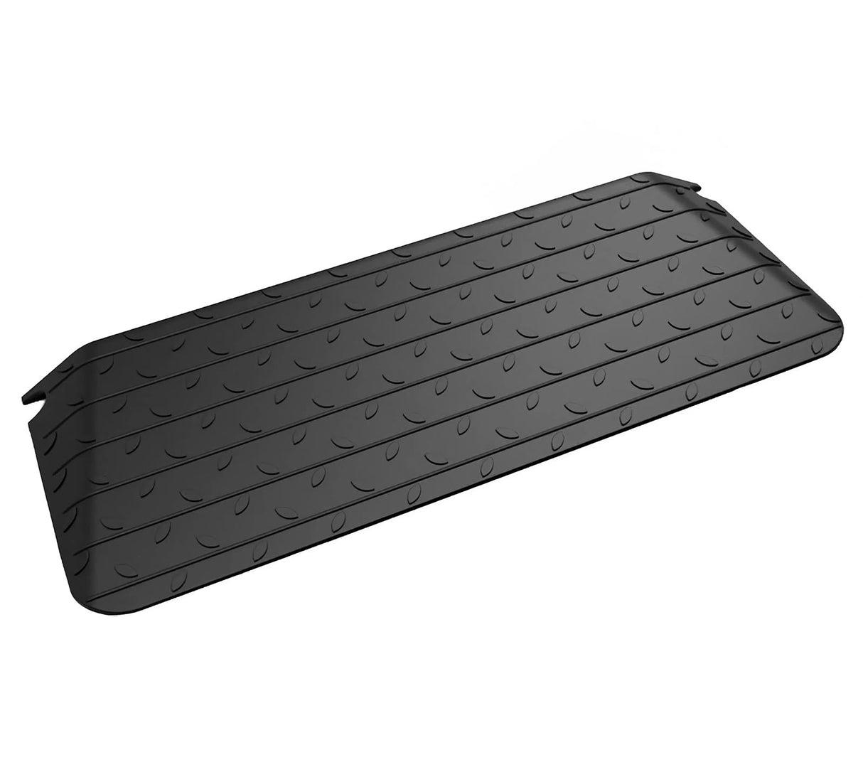 BESEA 2" Rise Rubber Threshold Ramp Wheelchair Ramp for Home Doorways 3.6 Feet Long 2200lbs Load Capacity Power Scooter Ramp
