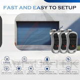 3-Pack Genie Garage Door Opener Remote Replacement, G3T-A/G3T-R/G3T-BX (1997-Current Models), Auto-Seek 315/390MHZ, 3-Year Warranty