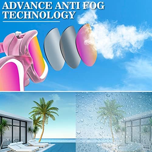 WIN.MAX Polarized Swimming Goggles Swim Pool Goggles Anti Fog Anti UV No Leakage Clear Vision for Men Women Adults Teenagers