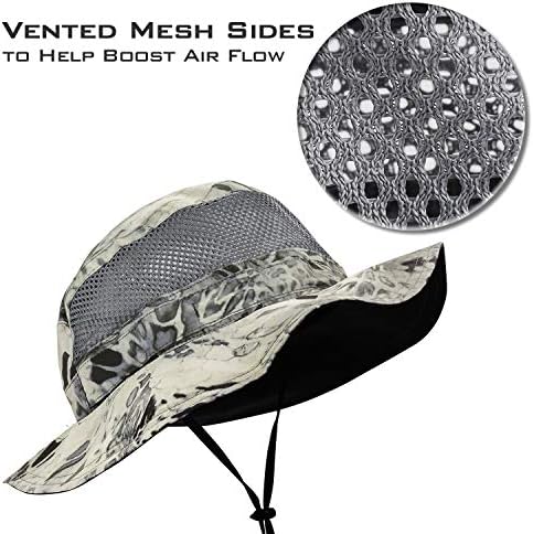 KastKing Sol Armis UPF 50 Boonie Hat - Sun Protection, Fishing, Beach & Hiking, Paddling, Rowing, Kayaking