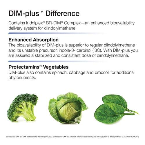 Nature's Way Dim-Plus, Diindolylmethane Vegetarian Capsules, 120-Count (Packaging May Vary), Pack of 2
