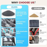 BAGAIL Weighted Vest, 5lbs/10lbs/12lbs/15lbs/20lbs/25lbs/30lbs Weight Vest with Detachable Pouch, Rucking Vest for Women, Men, Walking, Weight Loss, Training, Running