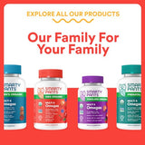 SmartyPants Kids Multivitamin Gummies - Improved Formula: Omega 3 (DHA/EPA), Vitamins D3, C, B12, B6, Vitamin A, K & Zinc, Gluten Free, Three Fruit Flavors, 80 Count (40 Day Supply)