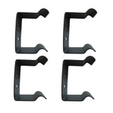 The Bath People Horizontal Radiator Brackets - Anthracite