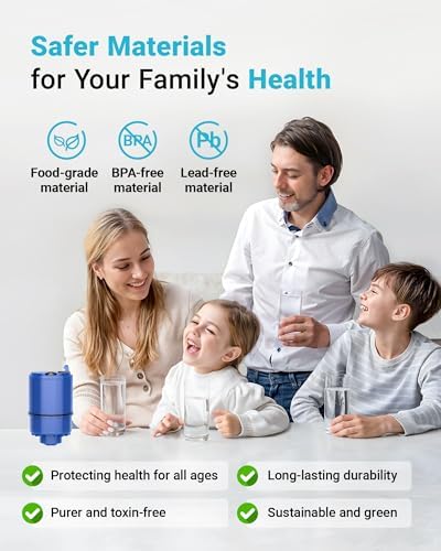 3 Pack Filter Replacement for All PUR®, PUR®PLUS Faucet Filtration Systems, Pur® RF-9999® Faucet Water Filter, NSF Certified, AQUA CREST