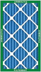 Filterbuy 16x25x2 Air Filter MERV 13 Optimal Defense (4-Pack), Pleated HVAC AC Furnace Air Filters Replacement (Actual Size: 15.50 x 24.50 x 1.75 Inches)