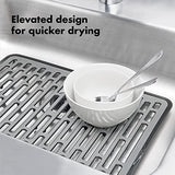 OXO Good Grips Silicone Sink Mat - Large,Silver
