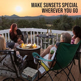 Fire Logs for Indoor and Outdoor Use - 2.5 lb Quick Light Fireplace Logs Fire Starter for Fireplace, Camping, and Firepits, 1.5 Hour Burn Time (6 Pack)