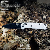 Benchmade - Mini Bugout 533 Folding Knife with White Givory Handle (533BK-1)