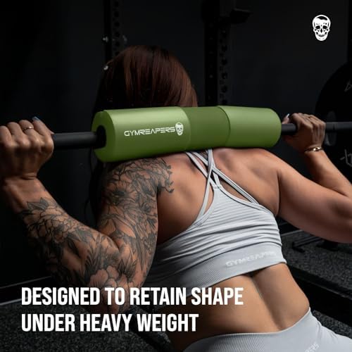 Gymreapers Barbell Squat Pad - Protective Bridge Pad for Hip Thrust, Squats, Lunges - Hip Support, Neck Protection for Bar
