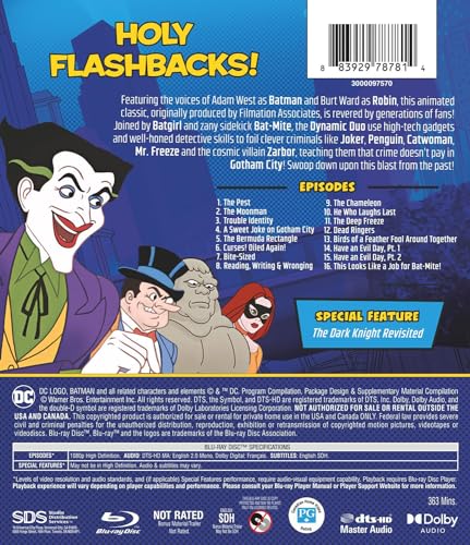 New Adventures of Batman, The: The Complete Collection (BD) [Blu-ray]
