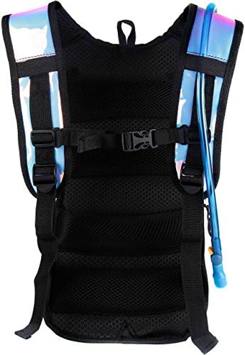 Sojourner Hydration Pack, Hydration Backpack - Water Backpack with 2l Hydration Bladder, Festival Essential - Rave Hydration Pack Hydropack Hydro for Hiking, Running, Biking, Festival Gear
