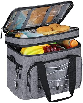 Maelstrom Soft Cooler Bag,Collapsible Soft Sided Cooler,24/30/60/75 Cans Beach Cooler,Ice Chest,Large Leakproof Camping Cooler,Portable Travel Cooler for Grocery Shopping,Camping,Road Trips