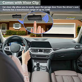 Universal Garage Door Opener Remote Compatible with LiftMaster Chamberlain Genie Craftsman Linear Wayne Dalton Overhead Garage Door Opener has Learn Button or Dip Switch (2 Pack)