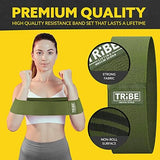 Fabric Resistance Bands for Legs - Workout Bands Resistance Bands for Men and Women - Booty Bands for Working Out - Exercise Bands Resistance Bands Set - Elastic Bands for Exercise