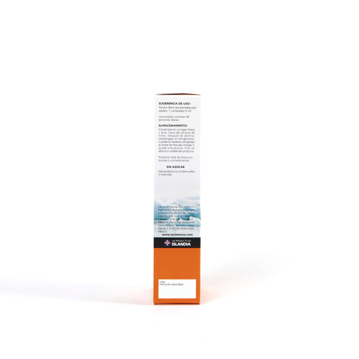 LÝSI, Omega 3 en Aceite de pescado, Mezcla de diferentes pescados, Sabor limón, Para toda la familia y embarazadas, Sin gluten y azúcar, 240 ml.