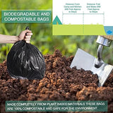 60 Count 8 Gallon Biodegradable Compostable Portable Toilet Bags, 100% Plant-Based, No Leaks, Disposable, Perfect for Camping, Hiking, Boating, Hunting