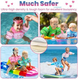 HeySplash Swim Vest for Kids, Toddler Pool Floaties Fit 20-50/70 Lbs, Children Swimming Vest with Adjustable Strap, Swim Jacket Water Wing Arm Float, Puddle Sea Beach Boat Jumper Boy Girl Baby