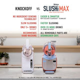 Ninja SLUSHi Max XXL Smart Frozen Drink Maker | Top Performance & Smart Technology, Party-Size 150oz Capacity, No Ice Needed, 6 Programs, Ideal Temp & Texture up to 12 hours | Blue FS605SG