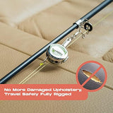 HOOK-EZE Fishing Knot Tying Tool | Protect from Fish Hooks | Tie Fishing Knots Easily | Cool Gadgets for Fishermen | Ice Fly Fishing | Fishing Accessories for Beginner Anglers | Nail Knot Tool