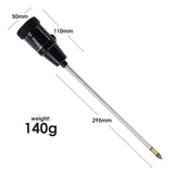 Soil PH Meter, Soil Moisture Sensor Meter, Soil PH Tester Gardening Tool Kits for Plant, Tree, Soil Tester for Moisture Great for Garden, Lawn, Farm, Indoor & Outdoor Use 295mm Long