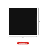 Matace Welding Blanket Fireproof 40x40 Inch Carbon Felt Soldering Mat & Pad, 5mm Flame Retardant Fabric, Heat Shield for Brazing, Automotive Repair, Grill & Smoker, HVAC Plumbing, Black