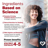 HealFast Surgery & Injury Recovery Supplement (Pre-Op): Quercetin, Probiotics Supplement for Wound, Liposuction, Tummy Tuck, and BBL Post Surgery Supplies