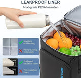 Backpack Cooler Insulated Leak Proof 30/45 Cans, 2 Insulated Compartments Thermal Bag, Portable Lightweight Beach Travel Camping Lunch Backpack for Men and Women