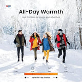 Hand Warmers - Up to 11 Hours of Heat, Super Long Lasting - Easy, All Natural - Air Activated, for Body, Hands & Toes - Odorless Hot Hand Warmer - Sport Temp