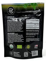 SUPREME HERBALS, 100% Raw and Pure Moringa Leaf Powder. Organic Certified Moringa Leaf. Natural Superfood with Essential Amino Acids, Antioxidants, and Omega 3, 8 oz Resealable Bag.