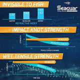 Seaguar InvizX Multi-Species Fishing Line for Casting, Live Bait, Freshwater, 100% Fluorocarbon, Clear, Multiple Sizes