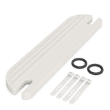 White IKEA High Chair Foot Rest, Compatible with Antilop Chairs | Adjustable, Reversible & Non-Slip Footrest for IKEA Chair - Made with Durable Polypropylene - Antilop Accessories