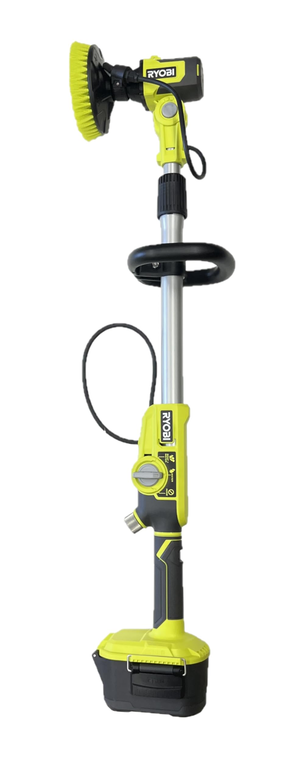 RYOBI ONEAND 18V Cordless TELESCOPING Power Scrubber and Compact Power SCRUBB