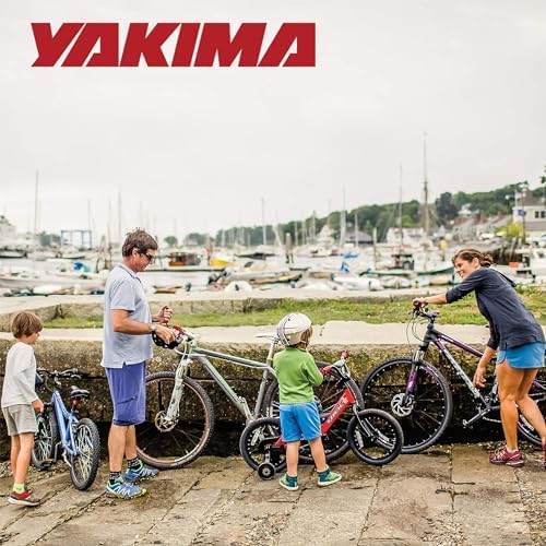 YAKIMA DoubleDown 4 - Tilting Hitch-Mounted Bike Rack for Cars, SUVs, Trucks and More, Fits 1.25” and 2” Hitches, Anti-Sway and Folding Arms, Carries 4 Bikes