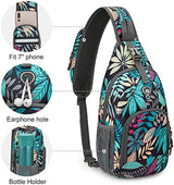 G4Free RFID Sling Bag Crossbody Backpack Small Chest Shoulder Bag Hiking Outdoor