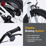 RoyalBaby Kids Bike EZ Freestyle Training Free Balance to Pedal Easy Learning Bicycle, 12-18 Inch for Toddlers to Big Kids