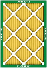Filterbuy 16x20x1 Air Filter MERV 11 Allergen Defense (6-Pack), Pleated HVAC AC Furnace Air Filters Replacement (Actual Size: 15.50 x 19.50 x 0.75 Inches)