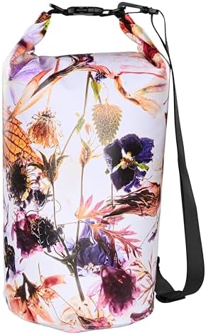 MARCHWAY Floating Waterproof Dry Bag Backpack 5L/10L/20L/30L/40L, Roll Top Sack Keeps Gear Dry for Kayaking, Rafting, Boating, Swimming, Camping, Hiking, Beach, Fishing