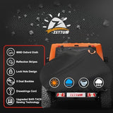 Bike Cover for Transport 1 Bike - Outdoor Bike Covers for 1 Bikes on Rear Bike Rack Transport Heavy Duty & Waterproof, 600D Bicycle Rack Covers for Single Bike on Car Hitch Travel Storage