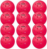 Franklin Sports X-40 Outdoor Pickleballs - Official Ball of USA Pickleball, APP Tour + Pickleball US Open - 3 Packs, 12 Packs, 36 Pickleball Buckets, 50, 100 + 400 Bulk Packs of Regulation Pickleballs