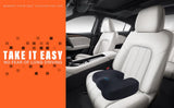 WAOAW Seat Cushion, Office Chair Cushions Butt Pillow for Car Long Sitting, Memory Foam Chair Pad for Back, Coccyx, Tailbone Pain Relief, Car Seat Cushion, Gifts for Men Women (Black)