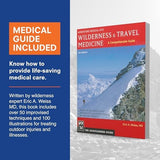Adventure Medical Kits Mountain Series Medical Kit - Hiker - Emergency Medical First Aid Kit - For 2 People for 2 Days - Comes with a Trauma Pad, Medicine, Guide Book & More