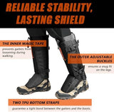 Frelaxy Snake Gaiters, Waterproof Snake Guard Chaps, Snake Bite Protection for Lower Legs, Adjustable Snake Proof Gaiters for Hunting/Outdoor Working, Fit for Men & Women