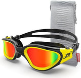 ZIONOR G1 Polarized Swimming Goggles for Unisex Adult Women Anti Fog 100% Anti UV Diving Goggles